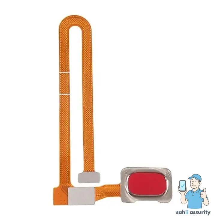 Fingerprint Sensor with Flex Cable for OnePlus 6 Red thumbnail